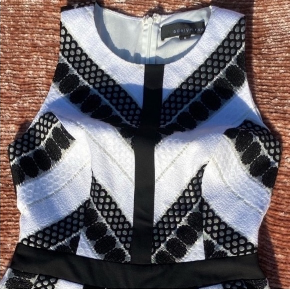 Adelyn Rae | Romper & Jumpsuits | Short Black And White Jumpsuit | small - Picture 7 of 11